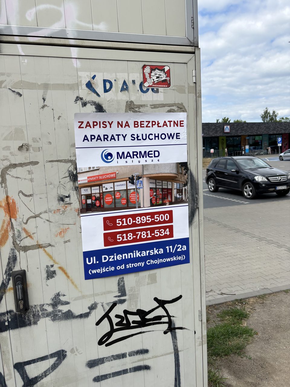 Plakatowanie na dziko - realizacja 3